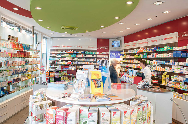 Apotheke am Bahnhof Verkaufsraum